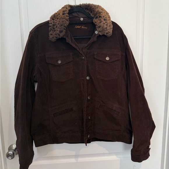 KIKIT Jackets & Blazers - Jacket with Faux Fur Collar